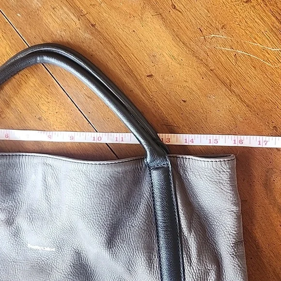 See By Chloe Harriet HOBO Large Gray Leather Tote Bag - Picture 16 of 16
